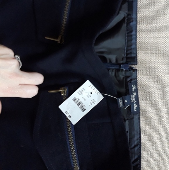 NWT J. Crew wool pencil skirt - Picture 3 of 3